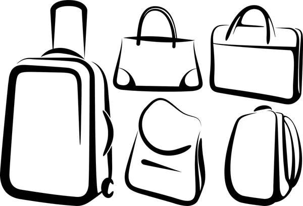 Set of bags — Stock Photo, Image