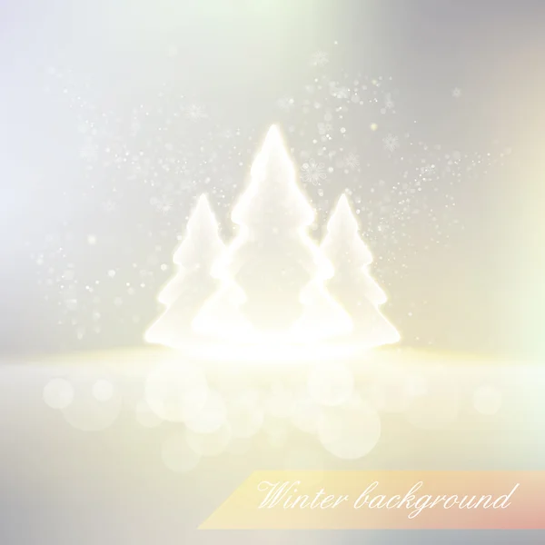 Shiny winter background — Stock Photo, Image
