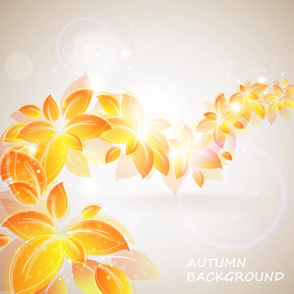 Shiny autumn background — Stock Photo, Image