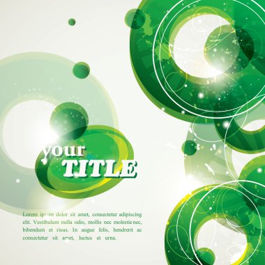 Soyut yeşil arkaplan