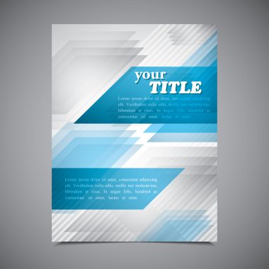 iş broşür şablonu