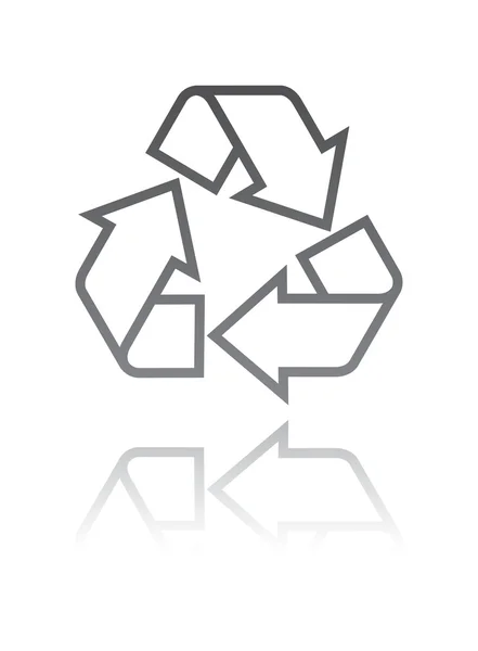 Recycling-Symbol — Stockvektor