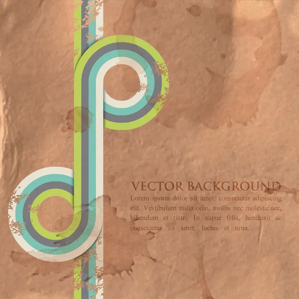 Grunge retro background — Stock Vector