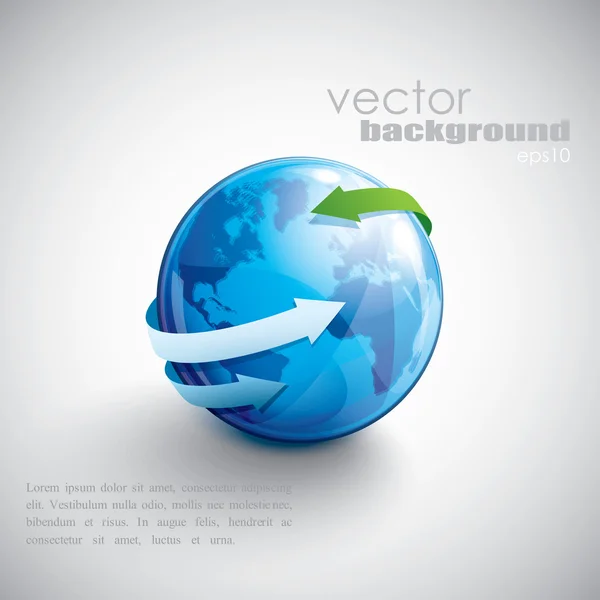 Diseño de concepto empresarial — Vector de stock