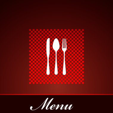 Restoran menü tasarımı ile gümüş