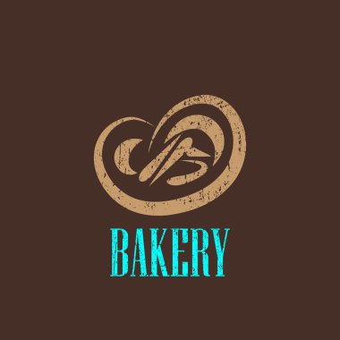 fırın işaretli bir Vintage illüstrasyon