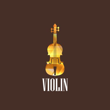 illüstrasyon keman simgesi