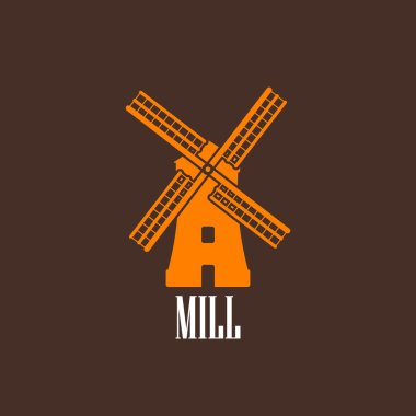 Illustration with a mill