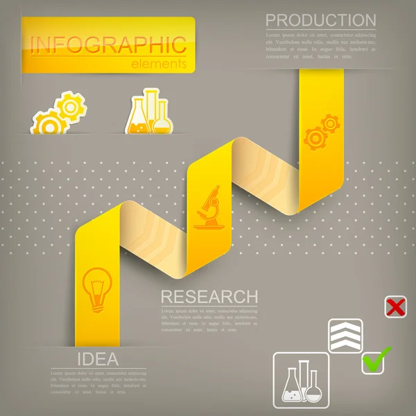 Infographic elements for design — Stock Vector