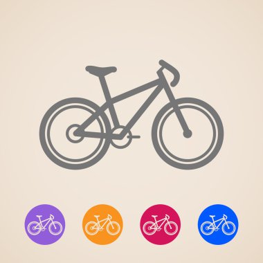 Vector bike icons