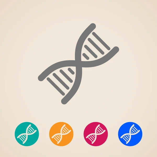 Vector dna pictogrammen — Stockvector