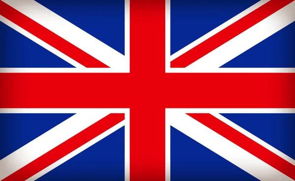 Bandiera Union Jack britannica — Vettoriale Stock