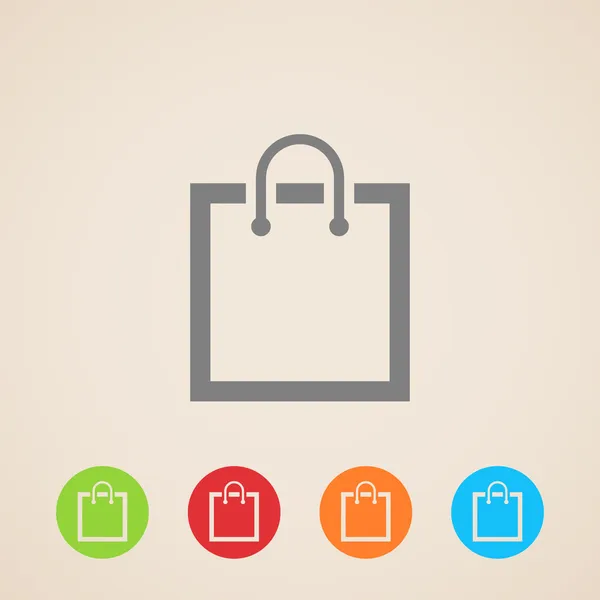 alışveriş çantası simgesi