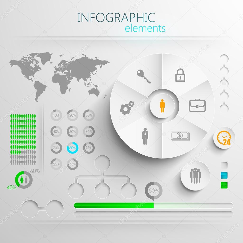 Infographic elements