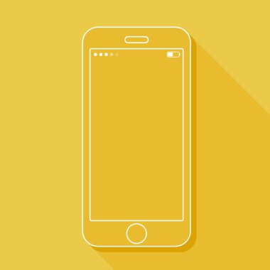 resimde bir cep telefonu ile.