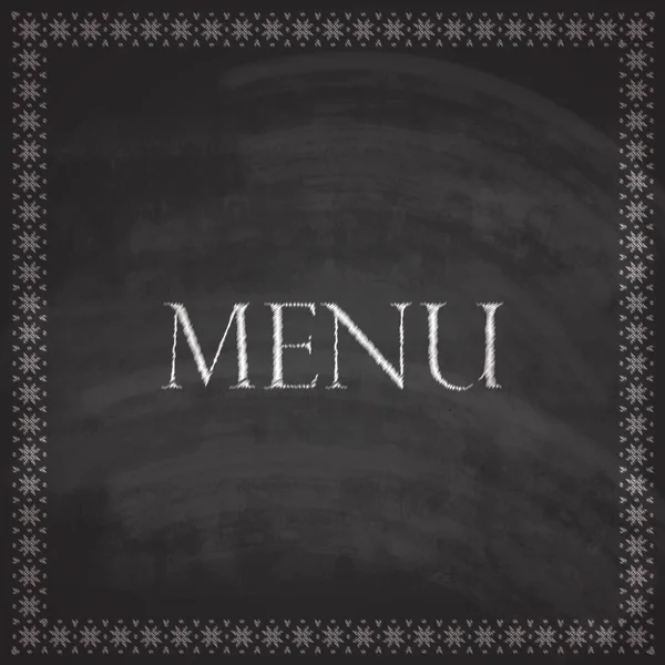 Menu ristorante design — Vettoriale Stock