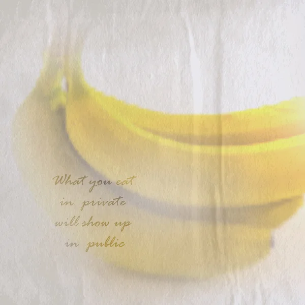 Contexte des bananes — Image vectorielle