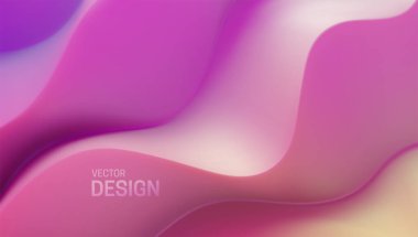 Pastel pembe dalgalı fon. Soyut minimalist arkaplan.