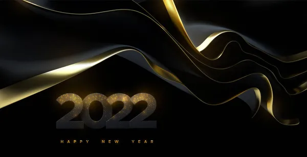 Heureux nouveau 2022 année. — Image vectorielle