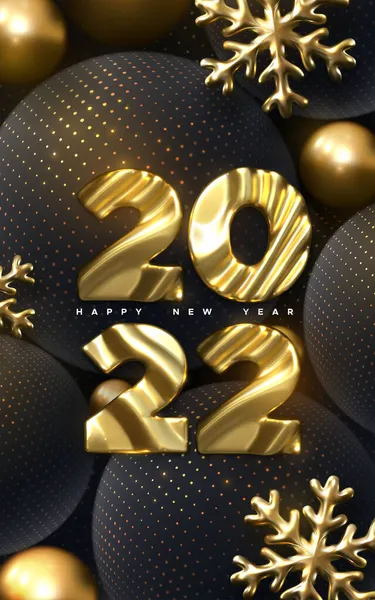 Heureux nouveau 2022 année — Image vectorielle
