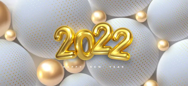 Frohes neues Jahr 2022. — Stockvektor