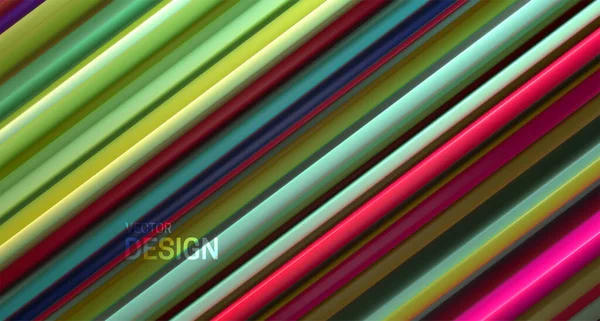 Multicolored sliced surface. Abstract background. — Archivo Imágenes Vectoriales