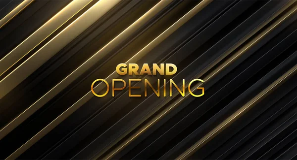 Grand Opening. Slavnostní zahájení podnikání. — Stockový vektor