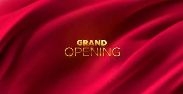 Grand Opening. Slavnostní zahájení podnikání. — Stockový vektor