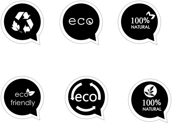 Eco Friendly Icons — Stock Vector