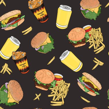 Fast food, fast food, sokak yemekleri.