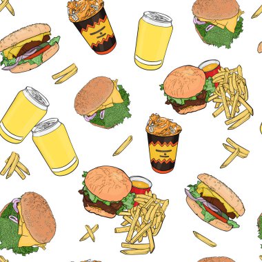 Fast food, fast food, sokak yemekleri.