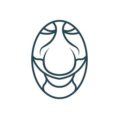 Bu, çeşitli antika yüz şekilleriyle oval şekillerde yüz çizme sanatıdır.