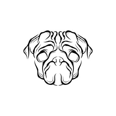 Is a unique tribal animal head tattoo vector