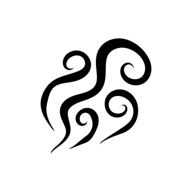 Is a smoke tribal tattoo illustration