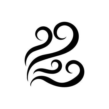 Is a smoke tribal tattoo illustration