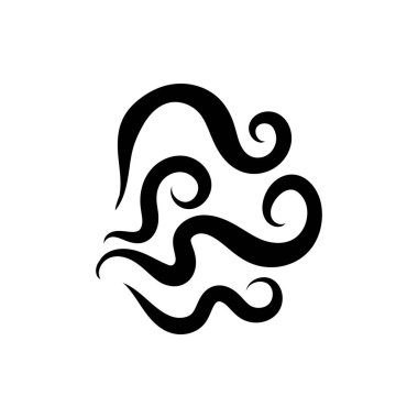 Is a smoke tribal tattoo illustration