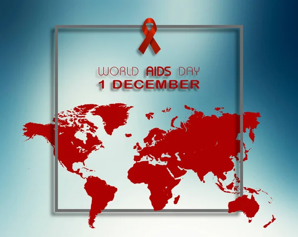 Wereld Aids Dag Aids Vechten Symbool Witte Achtergrond Close — Stockfoto