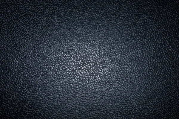 Mörkt Läder Bakgrund Närbild Detalj — Stockfoto