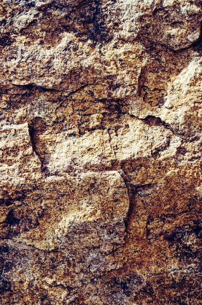 Texture Cracked Stone Background Close — Stock Photo, Image