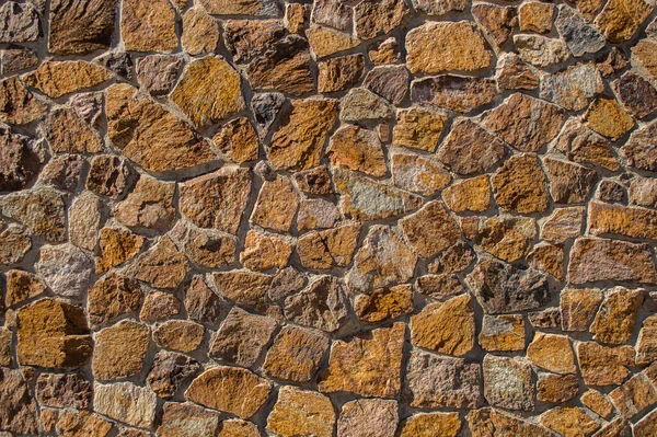 Wall Rough Boulders Stone Masonry Close — Stock Photo, Image