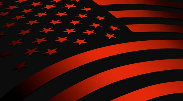 节日背景与美国国旗紧密相连 国定假日的概念 退伍军人日 独立日 总统日 — 图库照片