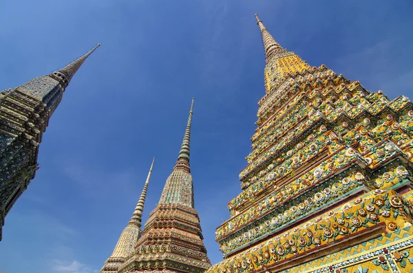 Wat pho, świątyni leżącej Buddy, bangkok, Tajlandia — Zdjęcie stockowe