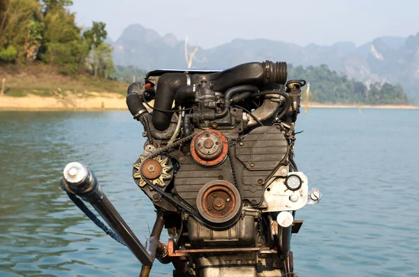 Boat engine — Stock Photo, Image