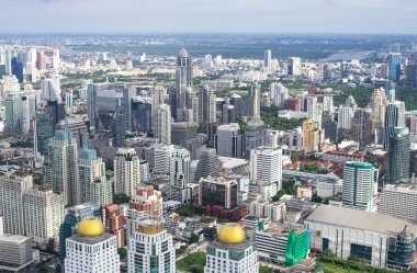 Bangkok, Tayland - 13 Temmuz: top bai-yok2 hangi bina bakış
