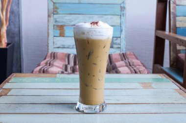 buz cappuccino kahve kahve dükkanı