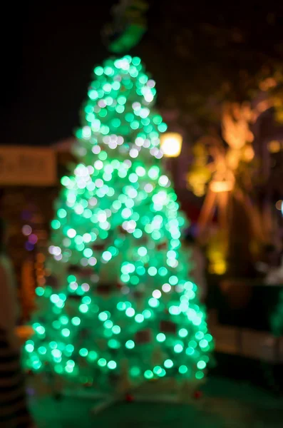 Noel ağacı, bulanık fotoğraf bokeh