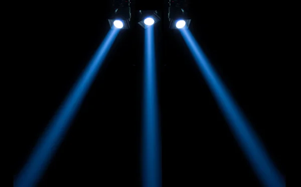 Concert lighting against a dark background — Stock Photo, Image