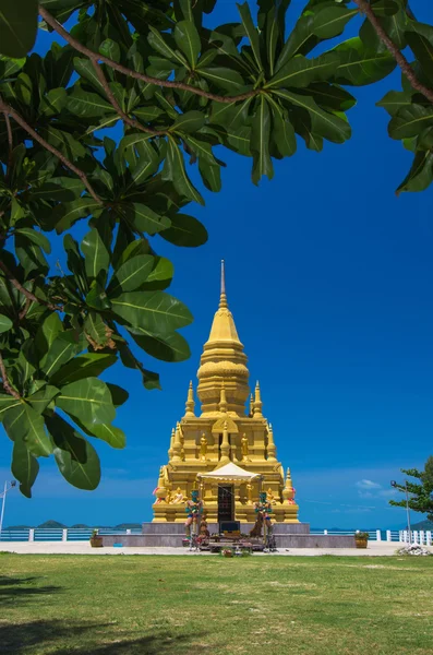 Pagoda laem sor, koh samui, Tayland, genel mimarisi, kamu — Stok fotoğraf