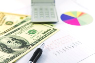 Sonuç Tablo raporundaki hesaplama, kalem ve usd para ile 