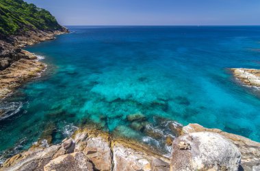 tachai Island, cennet deniz manzarası, phang nga görünümü noktada